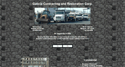 Desktop Screenshot of galiciacontracting.com